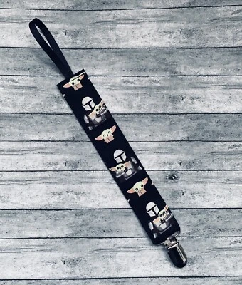 Moon Alien Child Pacifier Clip Baby Boy Girl - Image 1 of 2