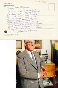 Halldór Laxness-Preprinted Photo (Nobel Prize 1955) - Picture 1 of 2