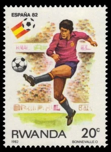 RWANDA 1095 - ESPANA '82 World Cup Football (pf93405) - Picture 1 of 1
