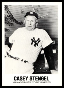 1977 Galasso Glossy Greats #13 Casey Stengel New York Yankees MINT - Picture 1 of 2