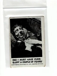 SPOOK STORIES 1961 LEAF CARDS - UNIVERSAL STUDIOS #1 - Bild 1 von 2