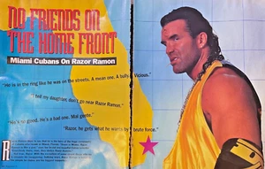 Rasoio lottatore WWF 1993 Ramon Scott Oliver Hall - Foto 1 di 2
