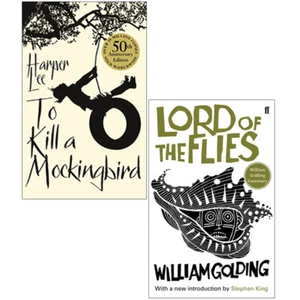 To Kill A Mockingbird, Lord of the Flies 2 Books Collection Set Paperback NEW - Picture 1 of 3