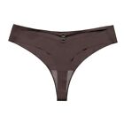 Elastic Sexy Hollow Out Thongs Cotton Crotch Ice Silk Panties  Underwear