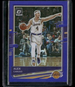 2020-21 Donruss Optic #98 Alex Caruso Purple Los Angeles Lakers - Picture 1 of 2