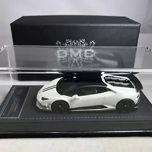 1/43 Scale Peako Model Lamborghini Huracan LP610 White with Black Top DMC43001WB - Picture 1 of 1