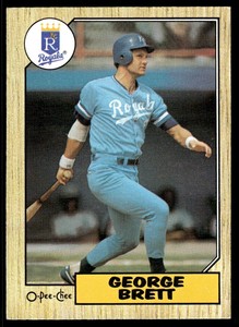1987 O-Pee-Chee Baseball George Brett #126 *