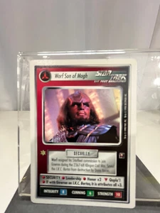 Star Trek TCG CCG The Dominion Worf Son of Mogh Promo - Picture 1 of 1