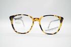 Vintage Essilor 260 62 043 Braun Schwarz Oval Brille Brillengestell NOS