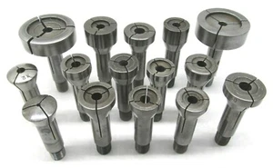 ASSORTED LEVIN "WW" WATCHMAKER'S COLLETS - 1.4mm to .6720" - Picture 1 of 7