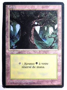 French Forest (176) Light play FBB/Foreign Black Bordered Mtg Magic - Picture 1 of 1