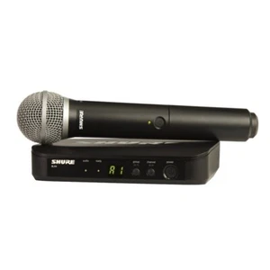SHURE BLX24/PG58 Handheld Wireless Mic System - Picture 1 of 7