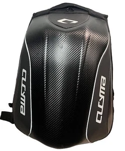 CUCYMA Motorcycle No Drag Backpack Track Riding Back Pack Waterproof Carbon Look - Picture 1 of 4