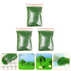  3 Bags Sponge Fake Lawn Material Grass Bush Trees Miniature