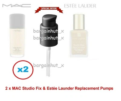 2x Foundation Pump for Estee Lauder Double Wear and M.A.C Make up UK Seller