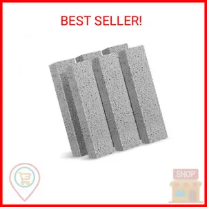 6Pack Pumice Stone for Toilet Cleaning Bowl Stick,Powerfully Cleans Hard Water R - Picture 1 of 2