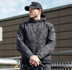Merlin Torque D3O Laminate Jacket Blue Camo WAS £245 - Picture 1 of 7