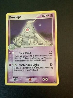 Dusclops 14/108 Holo Rare EX Power Keepers  - Image 1 of 2