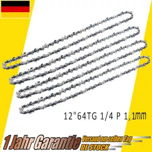 4X Sägekette 30cm 1/4" / 1,1 / 64 TG 71PM3 Stihl Picco Micro3, 3670 000 0064,MSA - Bild 1 von 3