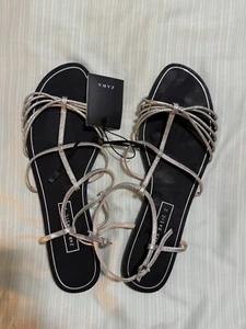 NWT Zara Sandals Beach Shoes - Picture 1 of 4