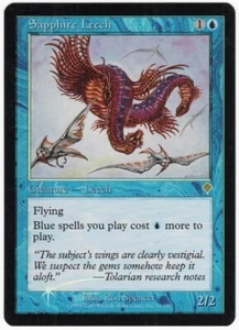 Sapphire Leech 2000 Invasion FOIL Blue Rare Creature MTG NM AZ1 - Bild 1 von 2