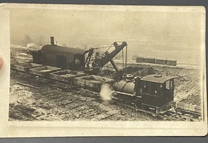 Cartolina Ferroviaria Vintage Nuova Treno Treno Cantiere Non Scritta - Foto 1 di 10