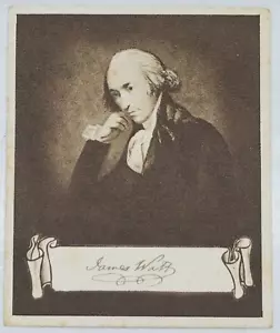 Sarony Zigarettenkarte James Watt Engineer England um 1924 #42 - Bild 1 von 2