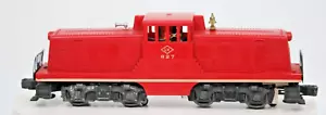 LN Lionel Postwar LV GE 44-Ton Switcher, 627, O Gauge Red - Picture 1 of 8