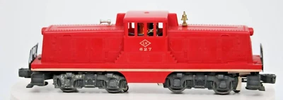 Lionel 627 Lehigh Valley GE 44-Ton Center-Cab Switcher Red O Gauge Postwar - Image 1 of 4