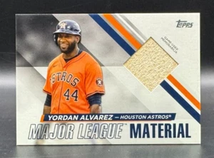 2024 Topps Update Major League Material #MLMU-YA Yordan Alvarez GAME USED BAT - Picture 1 of 2