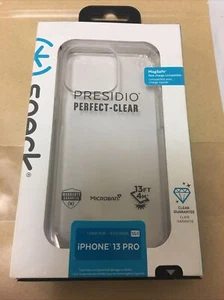Speck - Presidio Perfect-Clear Case for iPhone 13 Pro (6.1") - Clear - Picture 1 of 3