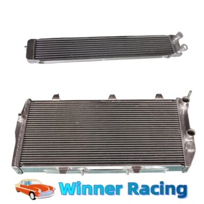 Radiador + Radiador Auxiliar PARA AUDI 200 TURBO C3 QUATTRO 3B 20V MT 1989-1991 Foto 1 de 4