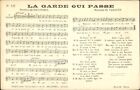 Lied Ak La Garde Qui Passe egiment von L. Delormel, Musique de Vargues - 2930816