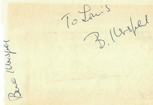 RARE!! “Nazi War Criminal Investigator" Beate Klarsfeld Hand Signed Album Page - Picture 1 of 1
