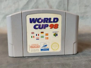Jeu Nintendo world cup 98 Cartouche Seule PAL EUR - Nintendo 64 - Photo 1/2