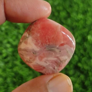 61.10 Cts Natural Rhodochrosite Gemstone Cushion Unique Cabochon 29X29X6 MM - Picture 1 of 6