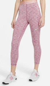 Nike Pro Leggings Women's S Cropped Pink - Picture 1 of 4
