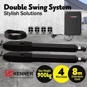 Kenner E Series Double Swing Automatic Gate Opener E4 with 4 Remote Control - Picture 1 of 13