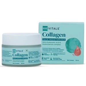 HK VITALS Kollagen Feuchtigkeitscreme für Gesicht mit Hyaluronsäure 50 ml + kostenloser Versand - Bild 1 von 8