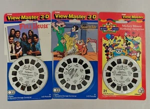 View-Master SEALED Disney Snow White/Mickey Mouse Birthday Surprise/Full House - Picture 1 of 2