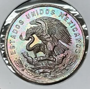 1960 Mexico 20 Centavos Twenty Tone AT 1 - Picture 1 of 4