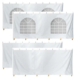 Kit de pared lateral de tienda de 15x15 7 pies de altura sólido y bloqueo de ventana paneles de vinilo de 16 oz - Imagen 1 de 10
