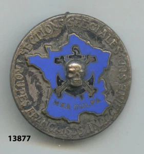 Abzeichen Kolonialtruppen, Spezialabteilungen / TFIS. , ( DOM. ) - Bild 1 von 1