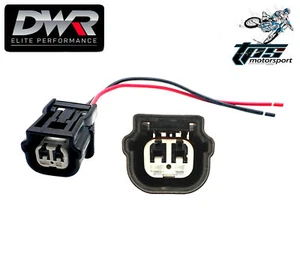 DWR 2 PIN WIRE FUEL INJECTOR ELECTRICAL CONNECTOR REPAIR PLUG YAMAHA YFZ 450 R - Picture 1 of 1