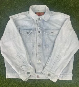 Chaqueta de Jean Calvin Klein de Colección Principios de los 80 Talla Mediana con Botones de Colección L20 - Imagen 1 de 10