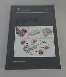 Manual de Taller/Novedades Mercedes-Benz Clase M Tipo Serie 163 Von 03/1999 - Imagen 1 de 4