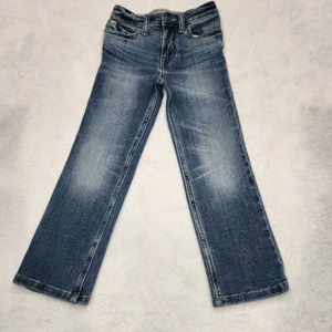 Cat & Jack Pants Boys Size 6 Blue Denim Stretch Straight Leg Youth Kids - Picture 1 of 7