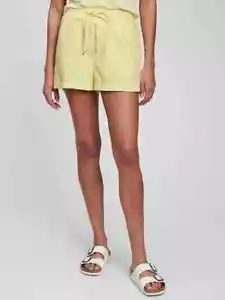 Gap Lenzing Tencel Modal Pull-On Shorts Neu mit Etikett, Damen S (zitronengelb) - Bild 1 von 8