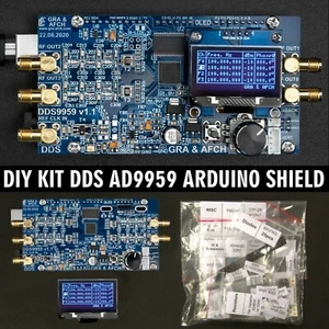 DIY KIT DDS AD9959 Shield RF Generator 4 Sync Channels 225MHz @600MHz NO ARDUINO - Picture 1 of 12