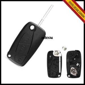 CARCASA LLAVE COCHE FIAT 3 BOTONES DOBLO DUCATO PUNTO STILO PANDA SIP22 MANDO - Imagen 1 de 3